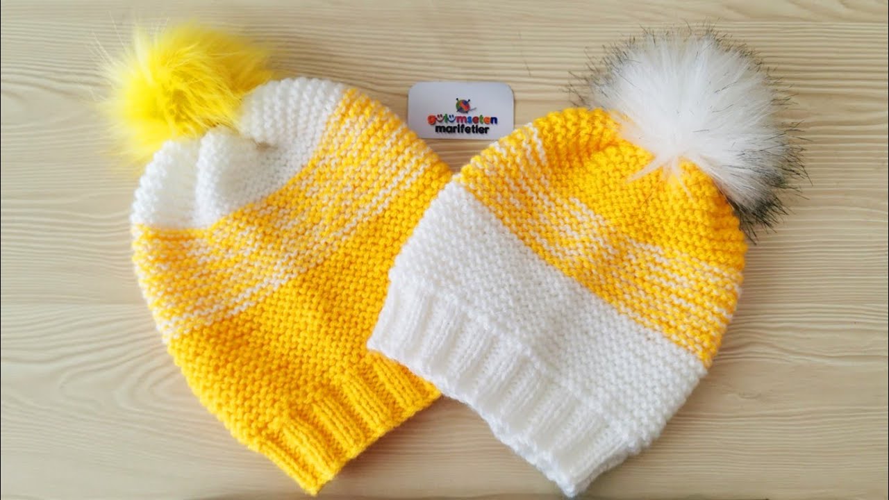 Handmade Knit Cap for Baby Girls, A Simple Guide